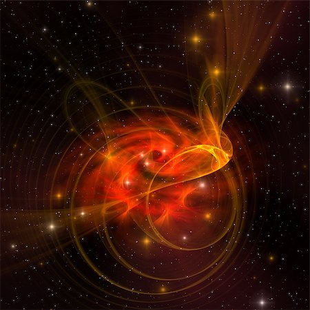 simsearch:400-04296357,k - A beautiful galaxy out in space has reddish orange swirls in its core. Stock Photo - Budget Royalty-Free & Subscription, Code: 400-04703220