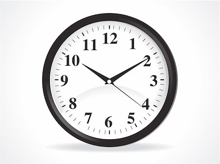 simsearch:600-06702130,k - abstract clock icon vector illustration Stock Photo - Budget Royalty-Free & Subscription, Code: 400-04714233