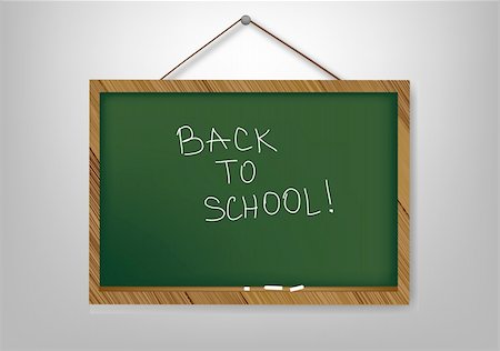 simsearch:400-07042264,k - Empty school board for the writing a chalk. Vector illustration Stock Photo - Budget Royalty-Free & Subscription, Code: 400-04715552