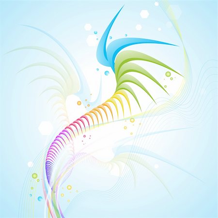 simsearch:400-06870171,k - illustration of abstract background with colorful waves Photographie de stock - Aubaine LD & Abonnement, Code: 400-04717386