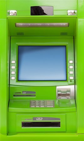 simsearch:400-06858518,k - Outdoor automated teller machine on a sunny day Stock Photo - Budget Royalty-Free & Subscription, Code: 400-04717707