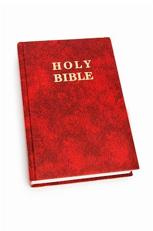 simsearch:400-05890930,k - Bible book isolated on the white background Stock Photo - Budget Royalty-Free & Subscription, Code: 400-04718666