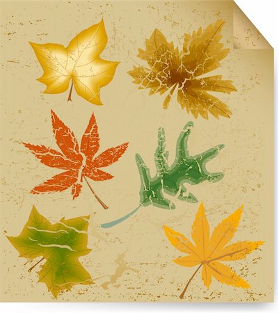 simsearch:696-03394776,k - Autumn art floral vintage background. Vector illustration Photographie de stock - Aubaine LD & Abonnement, Code: 400-04719317