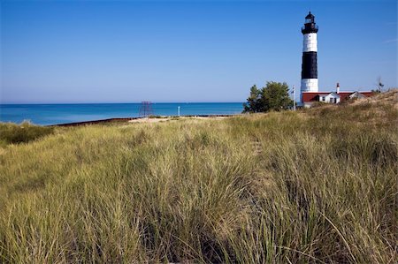 Big Sable Point Lighthouse, Michigan, USA. Stock Photo - Budget Royalty-Free & Subscription, Code: 400-04719714