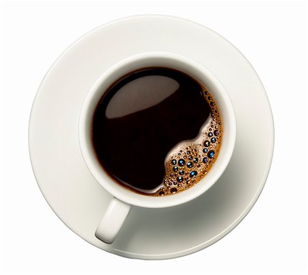 simsearch:400-04414723,k - close up of coffee cup on white background with clipping path Foto de stock - Super Valor sin royalties y Suscripción, Código: 400-04711967