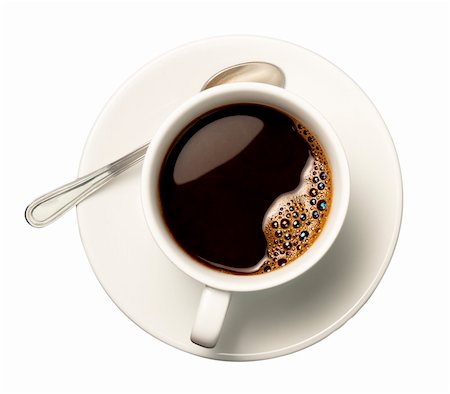 simsearch:400-04414723,k - close up of coffee cup on white background with clipping path Foto de stock - Super Valor sin royalties y Suscripción, Código: 400-04711969