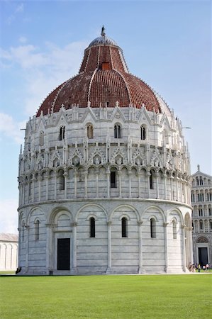 simsearch:400-05672489,k - The Baptistry of St. John in Pisa, Tuscany, Italy Stock Photo - Budget Royalty-Free & Subscription, Code: 400-04724386