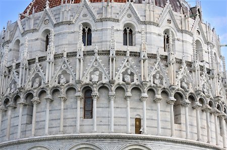 simsearch:400-05672489,k - The Baptistry of St. John in Pisa, Tuscany, Italy Stock Photo - Budget Royalty-Free & Subscription, Code: 400-04724387