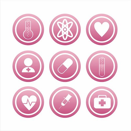 simsearch:400-05713485,k - set of 9 medical signs Stock Photo - Budget Royalty-Free & Subscription, Code: 400-04724527