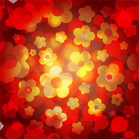 simsearch:400-06099373,k - Seamless tile-able flower background - vector wrapping paper pattern Stock Photo - Budget Royalty-Free & Subscription, Code: 400-04727997