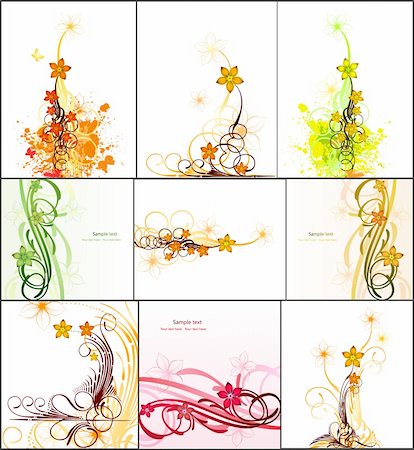 simsearch:400-04752266,k - Abstract floral background with place for your text Stock Photo - Budget Royalty-Free & Subscription, Code: 400-04721724