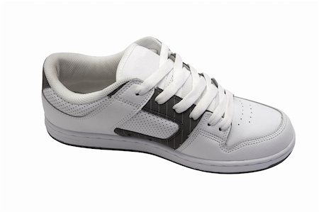 simsearch:400-07922607,k - Side view of sneaker. Isolated on white background Stock Photo - Budget Royalty-Free & Subscription, Code: 400-04723396