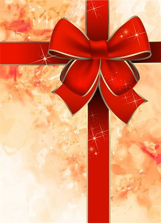 simsearch:400-05381288,k - Christmas gift package with a red bow Stock Photo - Budget Royalty-Free & Subscription, Code: 400-04723727
