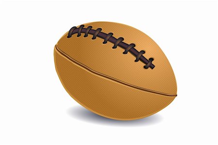 simsearch:400-05387122,k - illustration of rugby ball on isolated background Stock Photo - Budget Royalty-Free & Subscription, Code: 400-04735878