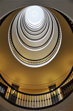 Spiral staircase - Scnadinavian Interior Design Stock Photo - Budget Royalty-Free & Subscription, Code: 400-04736946