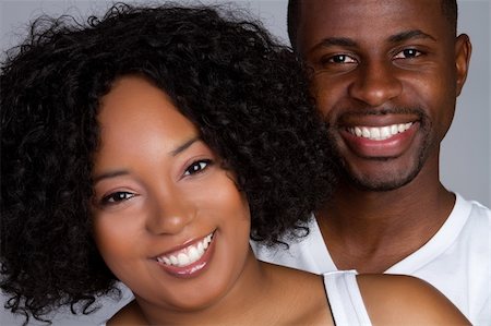 simsearch:400-04739802,k - Smiling happy african american couple Stock Photo - Budget Royalty-Free & Subscription, Code: 400-04739796