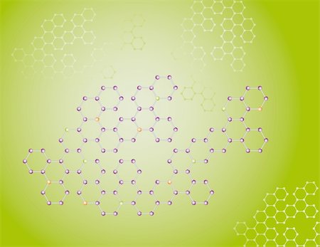 The green background of the molecules. Vector illustration. Vector illustration. Vector art in Adobe illustrator EPS format, compressed in a zip file. The different graphics are all on separate layers so they can easily be moved or edited individually. The document can be scaled to any size without loss of quality. Stock Photo - Budget Royalty-Free & Subscription, Code: 400-04730544