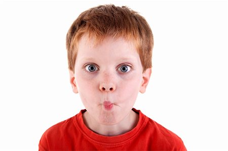 simsearch:400-04748544,k - cute boy making "funny face." Stock Photo - Budget Royalty-Free & Subscription, Code: 400-04732336