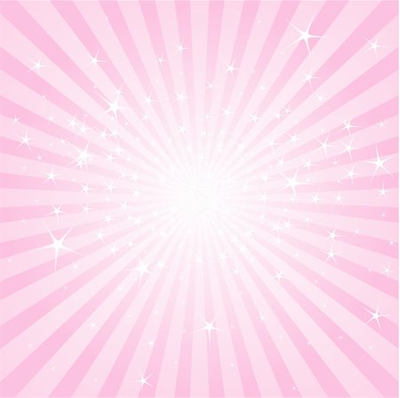 simsearch:400-05233207,k - Pink abstract background with stars and stripes Stock Photo - Budget Royalty-Free & Subscription, Code: 400-04733311