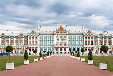 The Catherine Palace In Tsarskoye Selo, Russia Stock Photo - Budget Royalty-Free & Subscription, Code: 400-04744196
