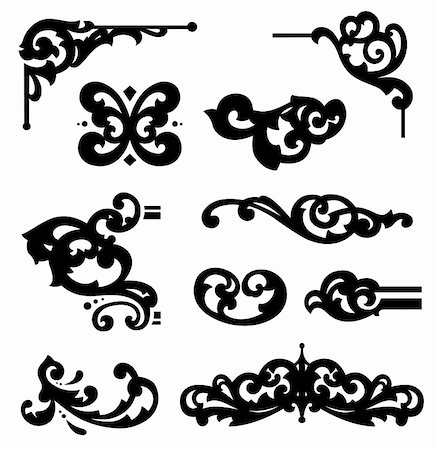 simsearch:400-04885743,k - ornament design In flower style. Vector illustration Stock Photo - Budget Royalty-Free & Subscription, Code: 400-04747117
