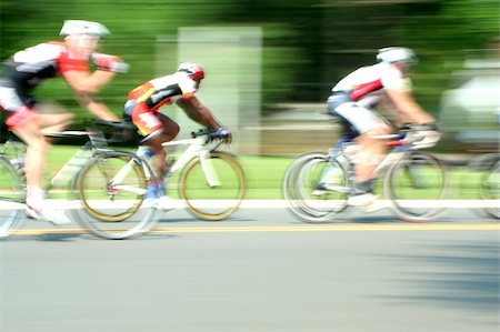 A Blurred motion bicycle race Stock Photo - Budget Royalty-Free & Subscription, Code: 400-04747131