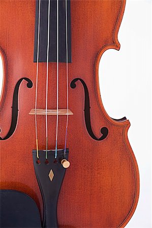 An antique professional violin viola isolated up close against a white background. Stock Photo - Budget Royalty-Free & Subscription, Code: 400-04747191