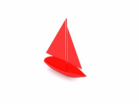 simsearch:400-05124606,k - ship. 3D yacht sport icon Stock Photo - Budget Royalty-Free & Subscription, Code: 400-04747439