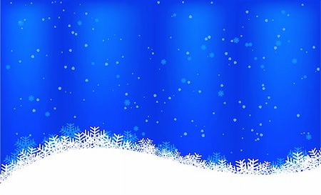 simsearch:400-07053830,k - blue christmas background with snowflakes Stock Photo - Budget Royalty-Free & Subscription, Code: 400-04748296