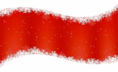 simsearch:400-07053830,k - red christmas background with snowflakes Stock Photo - Budget Royalty-Free & Subscription, Code: 400-04748357