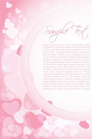 simsearch:400-05897213,k - illustration of background with hearts and sample text Stock Photo - Budget Royalty-Free & Subscription, Code: 400-04748782