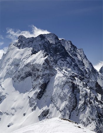 simsearch:400-04269017,k - Caucasus Mountains. Dombay, mount Dombay-Ulgen. Photographie de stock - Aubaine LD & Abonnement, Code: 400-04749423