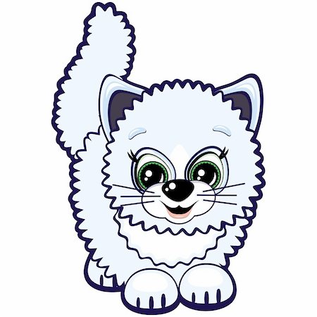 simsearch:400-06633746,k - Little cat - one of the symbols of the Chinese horoscope Stock Photo - Budget Royalty-Free & Subscription, Code: 400-04742153