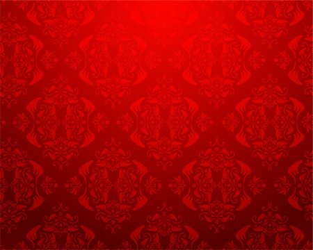 simsearch:400-04685787,k - Beautiful seamless Damask wallpaper/background Stock Photo - Budget Royalty-Free & Subscription, Code: 400-04743318