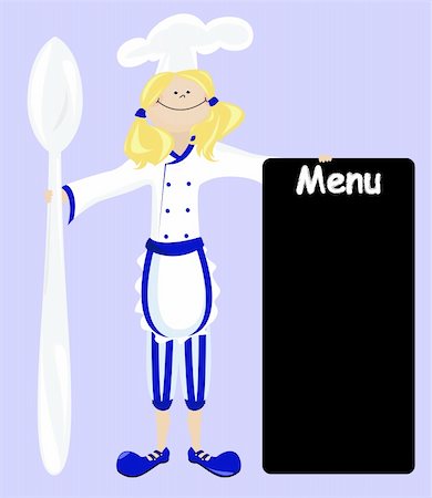 Vector chef. Easy to edit and modify. eps file included. Stock Photo - Budget Royalty-Free & Subscription, Code: 400-04754791