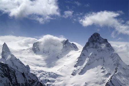 simsearch:400-04269017,k - Caucasus Mountains. Dombai Photographie de stock - Aubaine LD & Abonnement, Code: 400-04754821