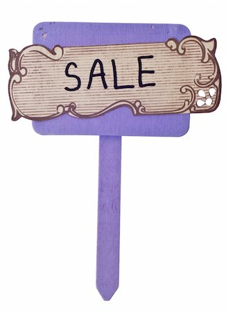 simsearch:400-04263617,k - Handwritten Sale Sign Isolated on White with a Clipping Path. Photographie de stock - Aubaine LD & Abonnement, Code: 400-04757506