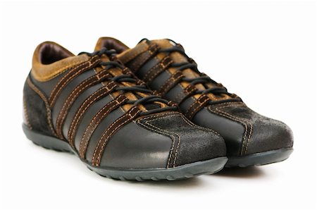 simsearch:400-07922607,k - Sport shoes isolated on the white Stock Photo - Budget Royalty-Free & Subscription, Code: 400-04750303
