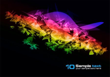 simsearch:400-04266669,k - Abstract vector glowing background. For your design. Stock Photo - Budget Royalty-Free & Subscription, Code: 400-04751504