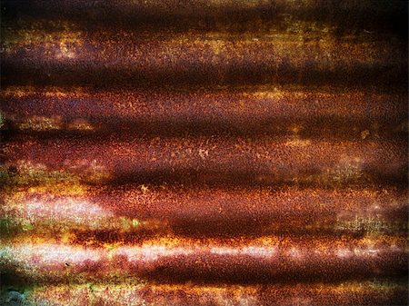 decorative iron - Old Zinc rust oxides background Stock Photo - Budget Royalty-Free & Subscription, Code: 400-04752176