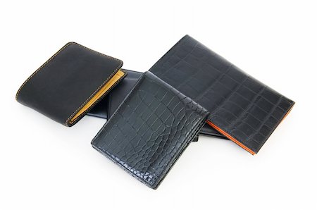Wallet isolated on the white background Stock Photo - Budget Royalty-Free & Subscription, Code: 400-04766080