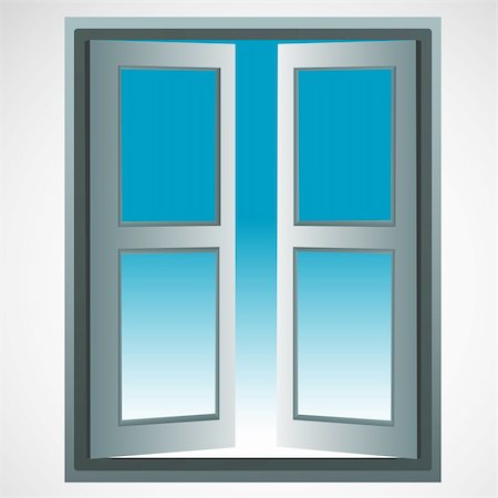 simsearch:400-07820254,k - illustration of window icon on white background Stock Photo - Budget Royalty-Free & Subscription, Code: 400-04767207
