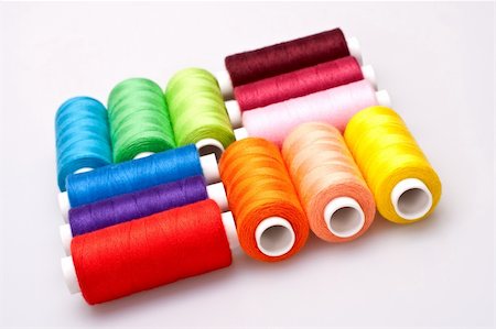 simsearch:400-06079198,k - multi-colored rainbow threads for sewing Stock Photo - Budget Royalty-Free & Subscription, Code: 400-04768113