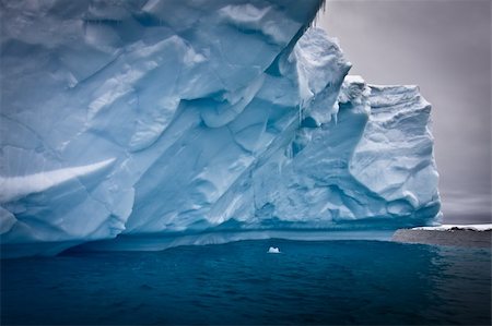 Antarctic iceberg in the snow Stock Photo - Budget Royalty-Free & Subscription, Code: 400-04760161