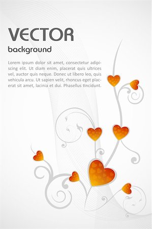 simsearch:400-04266669,k - illustration of vector background ,heart Stock Photo - Budget Royalty-Free & Subscription, Code: 400-04763819