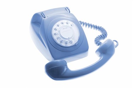 simsearch:400-05366591,k - Telephone on White Background Stock Photo - Budget Royalty-Free & Subscription, Code: 400-04774797