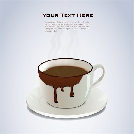 simsearch:400-04414723,k - illustration of coffee in cup Foto de stock - Super Valor sin royalties y Suscripción, Código: 400-04775084