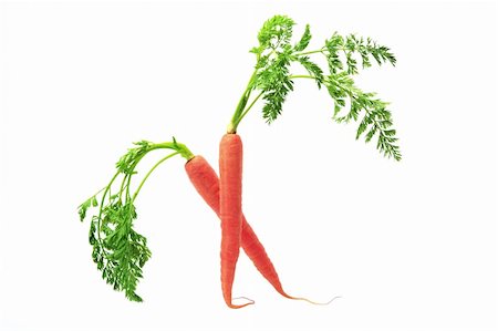 simsearch:400-05744489,k - Carrots on White Background Stock Photo - Budget Royalty-Free & Subscription, Code: 400-04777525