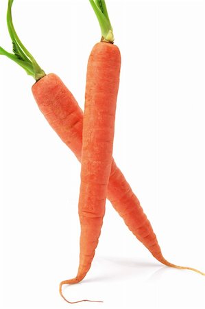 simsearch:400-05744489,k - Carrots on White Background Stock Photo - Budget Royalty-Free & Subscription, Code: 400-04777526