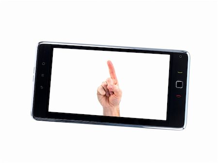 simsearch:400-04125018,k - An android tablet isolated against a white background Stock Photo - Budget Royalty-Free & Subscription, Code: 400-04778052